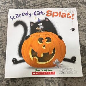 Scholastic's Scaredy-Cat, Splat! - Black and Orange Delight